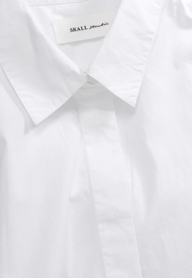 Skall Studio SS25 - Evie top - Optic white