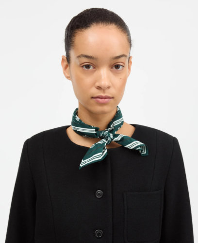 Skall Studio SS26 - Skall classic scarf - Pine green