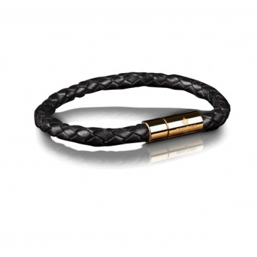 SKULTUNA - Leather Bracelet - Black