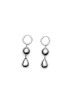 LIE STUDIO - THE CATHRINE EARRINGS silver