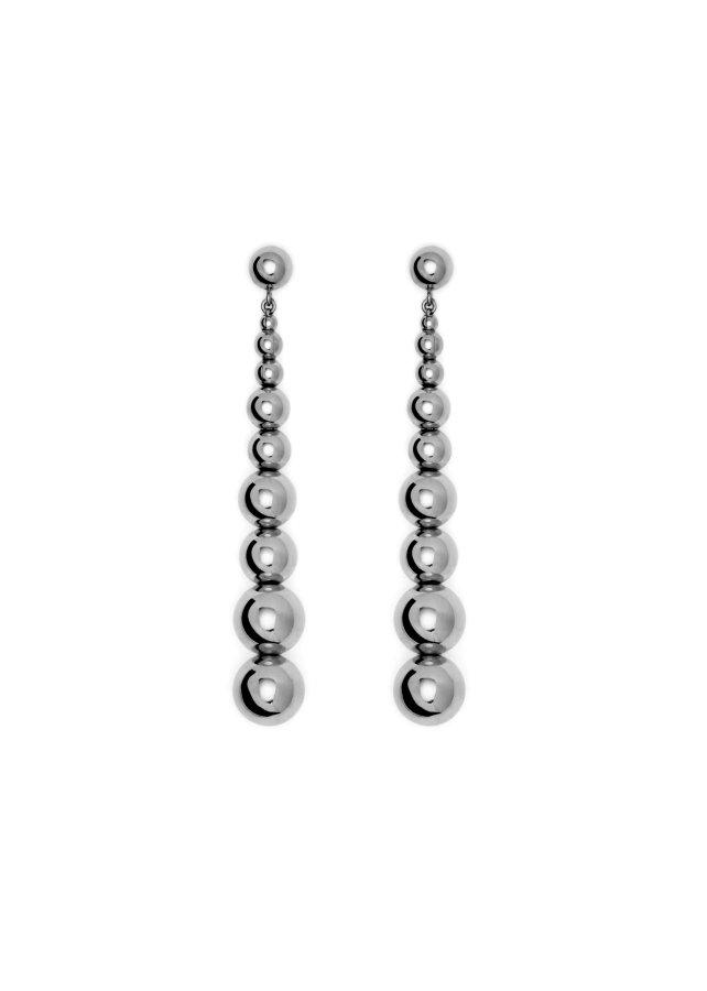 LIE STUDIO - THE JOSEPHINE EARRINGS silver